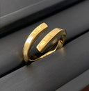 Bague torsadé femme
