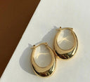 Oval earrings