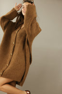 Jersey de Alpaca para mujer - "Bordeaux Dream"