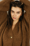 Jersey de Alpaca para mujer - "Bordeaux Dream"