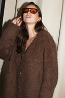 Jersey de Alpaca para mujer - "Bordeaux Dream"