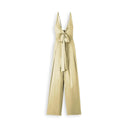 Mono largo de mujer de raso beige - "Calliope"