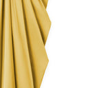 Vestido largo de mujer de raso amarillo - "Héra"
