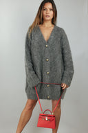 Jersey de Alpaca para mujer - "Bordeaux Dream"