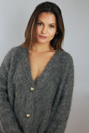 Jersey de Alpaca para mujer - "Bordeaux Dream"