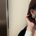 Boucles d'oreilles rondes