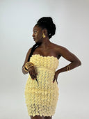 Short white dress - 'Freya'