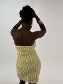 Short white dress - 'Freya'