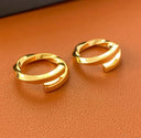 Bague torsadé femme