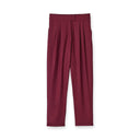 Pantalon bordeaux femme 7/8 Pantalon EVENCES 