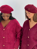 Robe femme en alpaga - "Pink by Célia" Robes EVENCES 